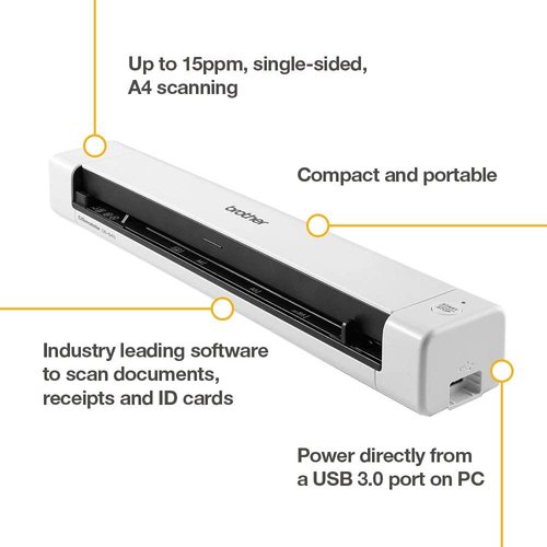 סורק נייד BROTHER DS-640