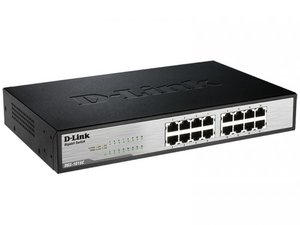 מתג לא מנוהל D-Link DGS-1016C 16 Ports Gigabit 10/100/1000Mbps