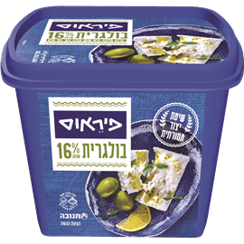 גבינה בולגרית 16% פיראוס- תנובה (250 גר')