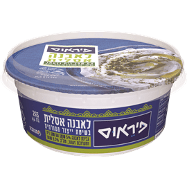 לאבנה בתוספת שמן זית וזעתר 5%- פיראוס (265 גר')
