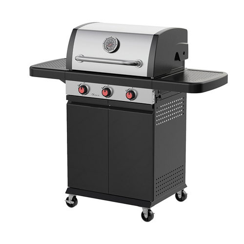 גריל גז 3 מבערים דגם FANTOM 3B עם מדפים מתקפלים Royal Gourmet