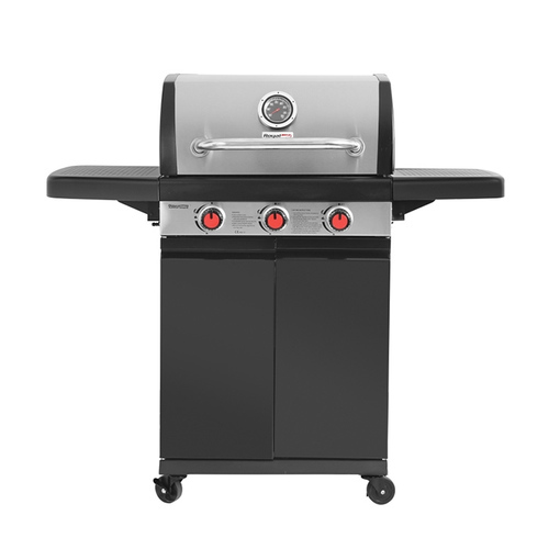 גריל גז 3 מבערים דגם FANTOM 3B עם מדפים מתקפלים Royal Gourmet