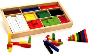 308 בדידים/לבנים צבעוניות מעץ לפיתוח יכולות מתמטיות והנדסיות