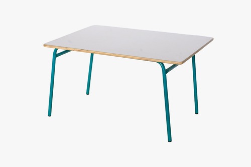שולחן גן רגל מתכת 60X90