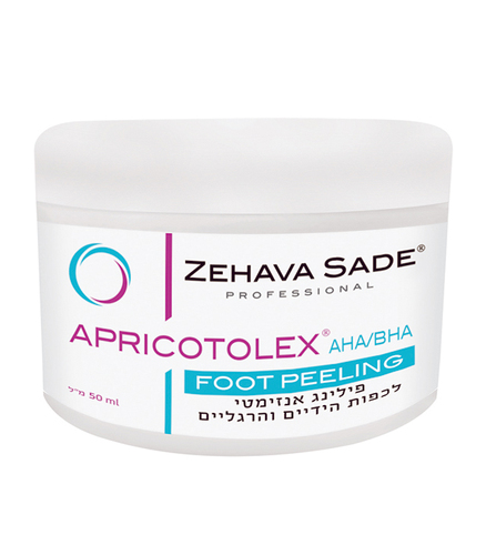 APRICOTOLEX 50ml.הגעתם למשחה הנכונה. למה ? תקראו. ג’ל פילינג אלפא -הידרוקסי מרוכז מאוד להסרה ביעילות ובהירות של תאי עור מתים.
