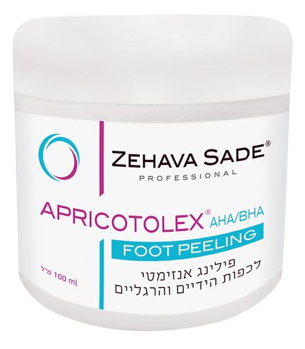 APRICOTOLEX 100ml הגעתם למשחה הנכונה. למה ? תקראו. ג’ל פילינג אלפא -הידרוקסי מרוכז מאוד להסרה ביעילות ובהירות של תאי עור מתים.