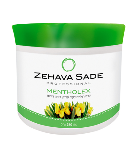 MENTHOLEX 250ML-ייבלות?שפשפות?פיסורות?.פצצה של משחה טיפולית,מעניק לחות לעור סדוק ויבש מתאים לגברים ונשים וחיילים, מומלץ מאוד לחולים עם סוכרת.מקרר, משחרר כאבים ומנטרל ריחות לא נעימים.                     