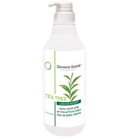 TEA TREE 1L- סבון אנטי בקטריאלי בעל מרכיבים ייחודיים המפחיתים גירויים בעור + מתנה קרם גוף 250 מ