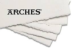נייר אקוורל כבישה חמה 56x76 Arches 