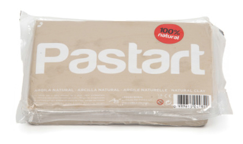 PASTART חימר טבעי לבן 1.5 ק