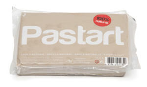 PASTART חימר טבעי לבן 1.5 ק"ג