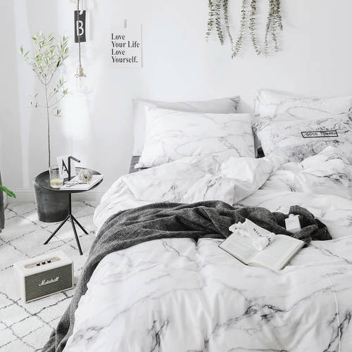 סט מצעים זוגי 180 100% כותנה פרקל LISBON 26