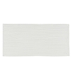 מגבת פסים בינונית לבן שלג LINDANO Bath towel