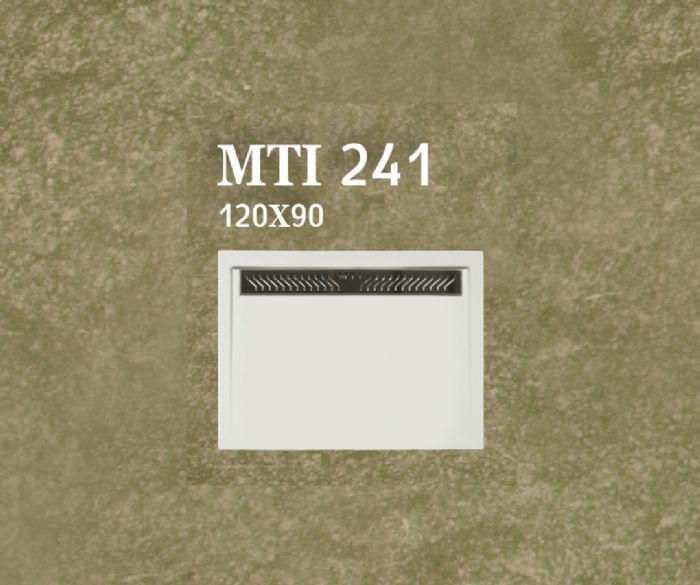 חדש חדש .אגנית מעוצבת עם תעלת ניקוז  - גדלים 110-160 ס"מ.