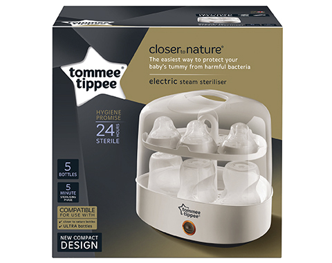 סטריליזטור חשמלי מסדרת הכי טבעי כמו אמא Tommee tippee