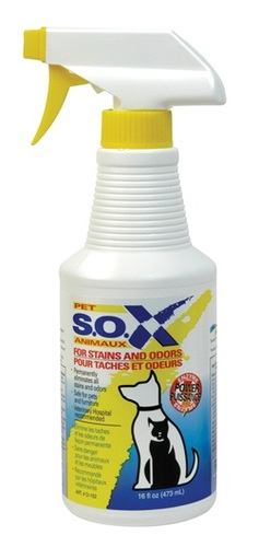 מסיר כתמים ומנטרל ריחות לא נעימים S.O.X כלבים וחתולים 473 מ