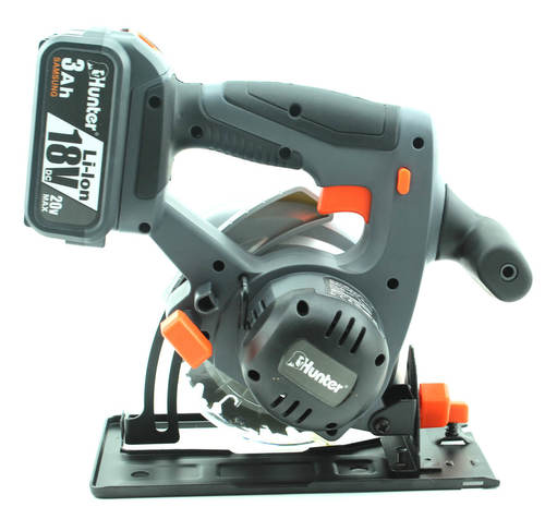 מסור עגול נטען HUNTER 3Ah 18V