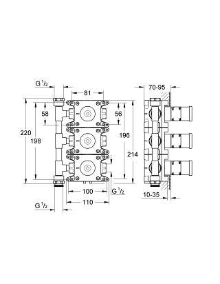 גוף פנימי 35031000 GROHE