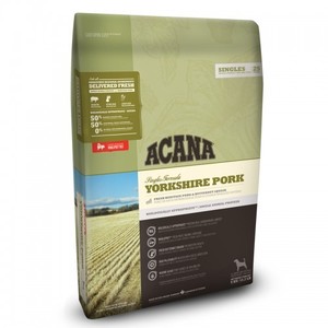 אקאנה סנגלס חזיר ודלורית 11.4 ק''ג Acana Pork 