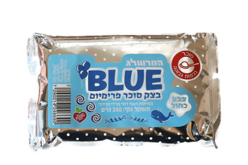 בצק סוכר כחול 250 גרם המרשלג