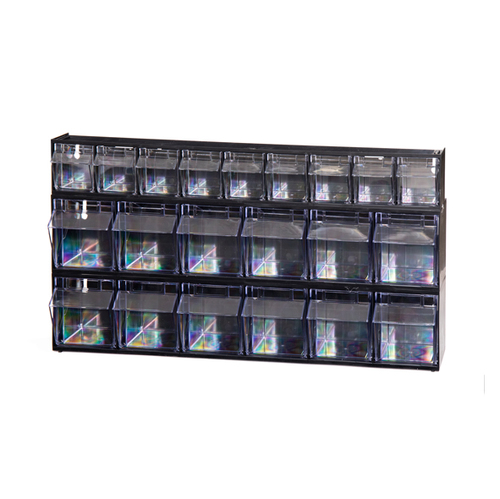מערכת רב תאים לאחסון 21 יח – שחור