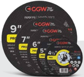 דיסק לחיתוך פלב"ם - "6 עובי 1.6 מ"מ - פרו PRO - גמל שריד CGW