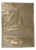שקיות מעטפה חומות עם חלון ופס סגירה, 22X16 ס"מ, 50 יחידות
