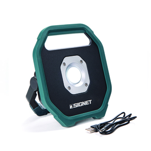 פרוזקטור נטען 10W+טעינת USB+ידית אחיזה SIGNET