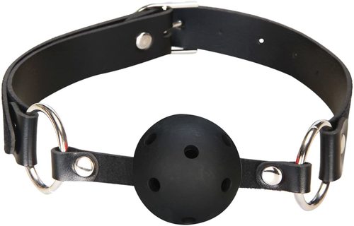 מחסום פה גאג בול נושם Lux Fetish Silicone Gag ball 