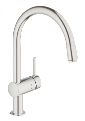 ברז נשלף 32918DC0 מינטה MINTA נירוסטה מוברש GROHE