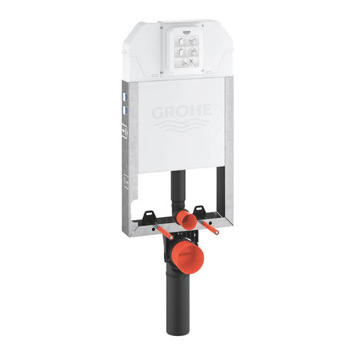 מיכל הדחה סמוי דק לקיר בלוקים 39683000 GROHE