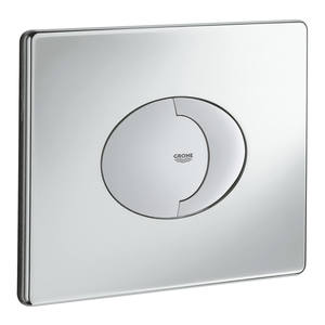 לחצן גרואה אובלי 38506000 כרום GROHE 