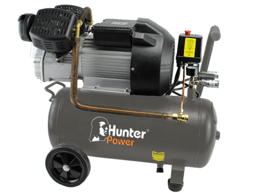 קומפרסור 25L - שני ראשים HUNTER