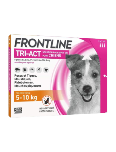Frontline טיפות - טיפול בפרעושים וקרציות לכלבים