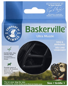 מחסום/זמם לכלב בסקרוויל Baskerville מידה 1