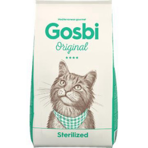 גוסבי סטרלייזד Gosbi sterilized מזון לחתול בוגר 3 ק"ג