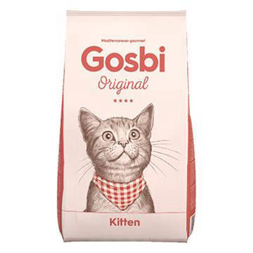 גוסבי מזון לגורי חתולים Gosbi עוף, סלמון וטונה 3 ק