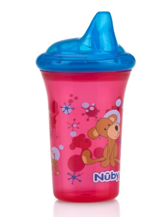 כוס אימון מצוירת ללא נזילות נובי