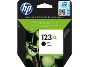 ראש דיו שחור HP-123XL מקורי