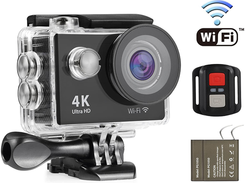 מצלמת אקסטרים WIFI Nexgadget Action 4K