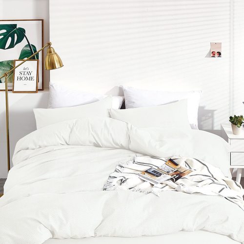 סט מצעים זוגי 100% סאטן אל-קמט NATURAL 24
