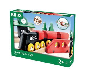 מסלול רכבת קלאסי - עץ 33028  BRIO