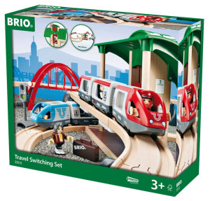 סט מסילה + 2 רכבות נוסעות 33512  BRIO