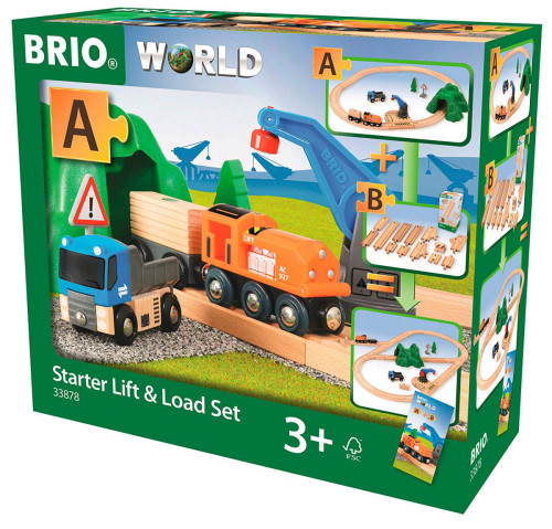 סט ראשון - מנווף והעמסה 33878 BRIO