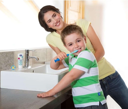 משחת שיניים ללא פלואוריד לפעוטות מגיל 12 חודשים ומעלה בטעם תות 50 מ