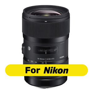 עדשת זום Sigma 18-35mm F1.8 DC HSM ART למצלמות NIKON