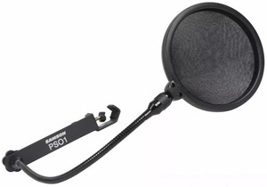 מגן רוח למיקרופון עם זרוע SAMSON PS01 POP FILTR