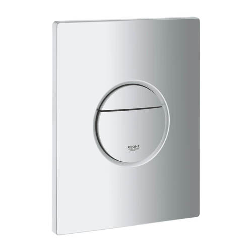 לחצן עגול אנכי 38765P00 סאטן ניקל מט GROHE גרואה ניקל מט