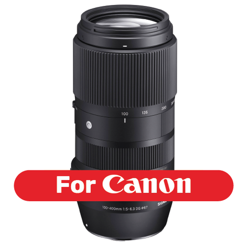עדשת טלפוטו Sigma 100-400mm f/5-6.3 DG OS HSM ל-Canon