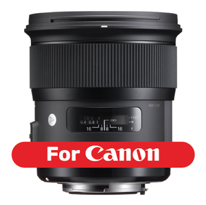 עדשה קבועה Sigma 24mm F1.4 DG HSM ART למצלמת CANON